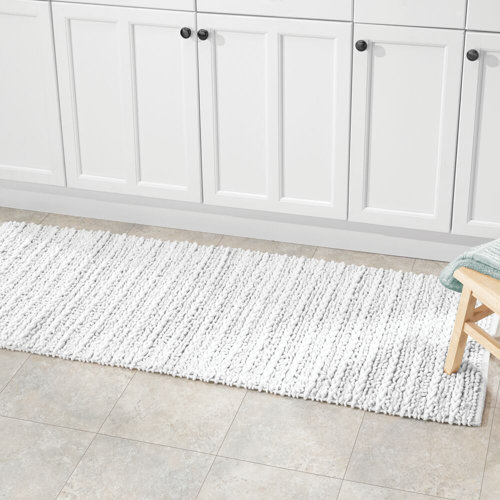 Wayfair White Bath Rugs & Mats You'll Love in 2024
